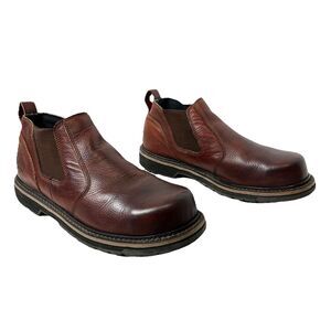 Irish Setter Boots Men's Steel Toe Slip On Chelsea Work Red Wing  12D